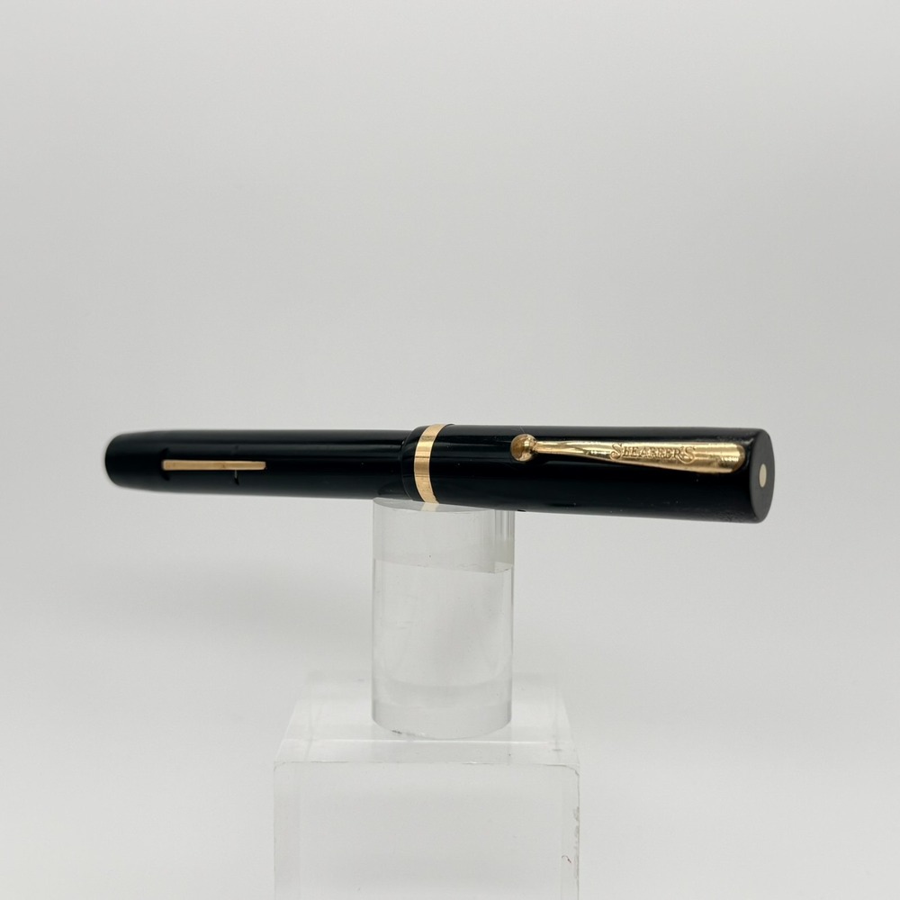 Sheaffer Lifetime Balance Fountain Pen Black Gold 14K Nib Serialized 304672